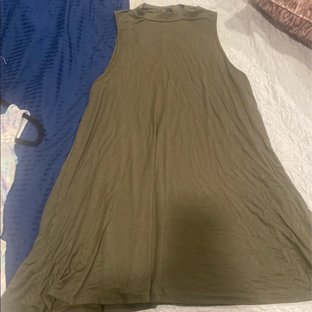 Green dress